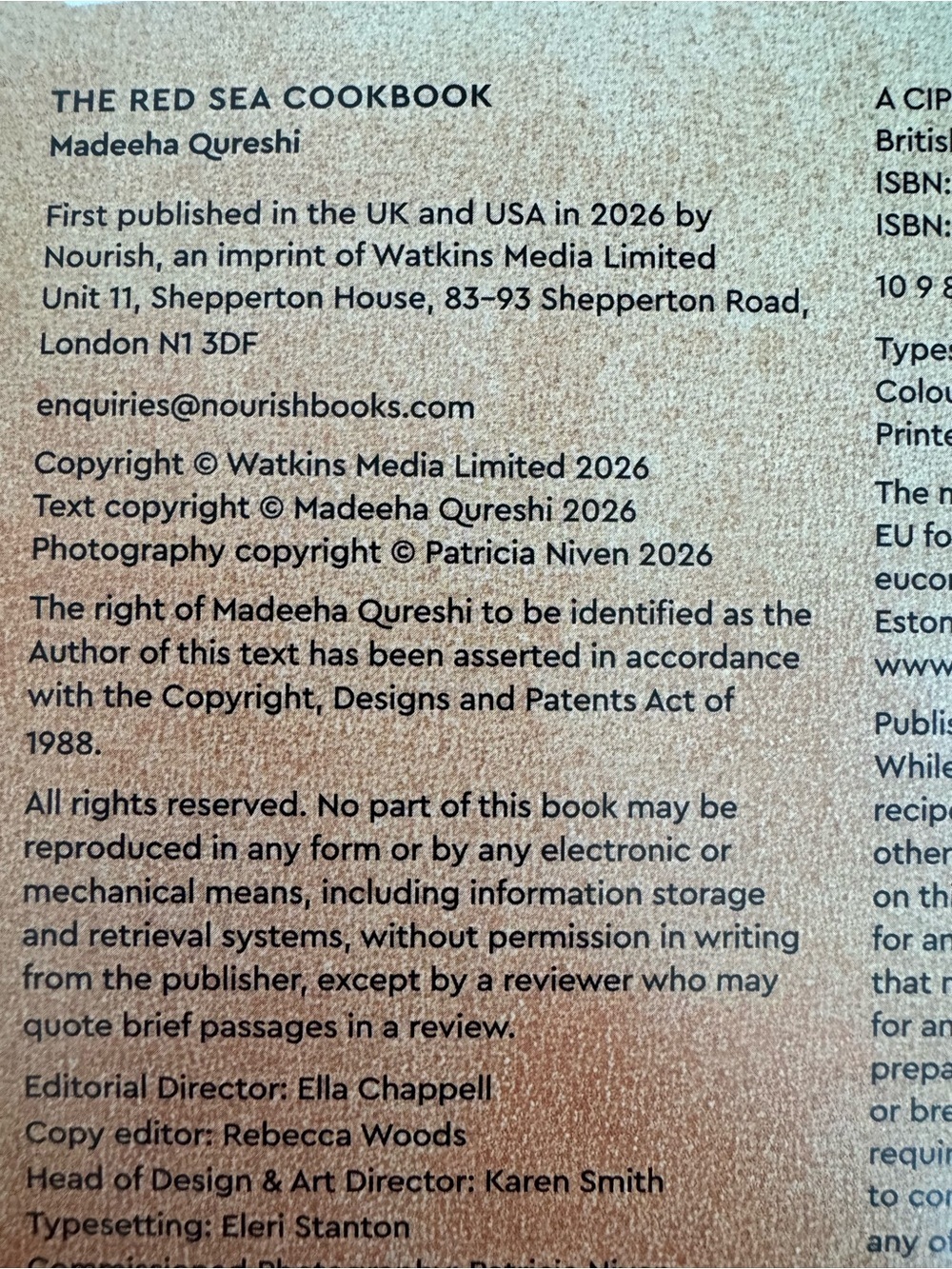 The Red Sea Hardcover Cookbook - Picture 3 of 9
